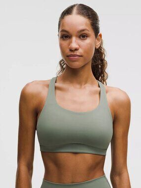 lululemon Energy Bra Medium Support, B-D Cups Evolve Size 4